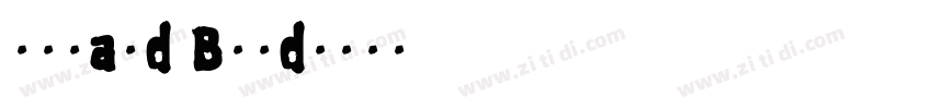 0swald Bold字体转换